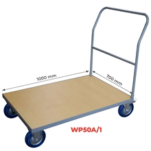 Timber platform trolley 500 kg - 