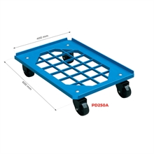 Plastic dolly 250 kg - 