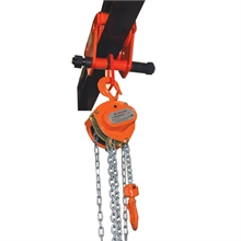 Manual hoist trolley 500 to 10000 kg - 