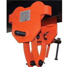 Quick installation beam clamp trolley 1000 to 3000 kg - 