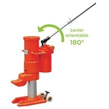 Hydraulic toe jack 5000 to 25000 kg - 