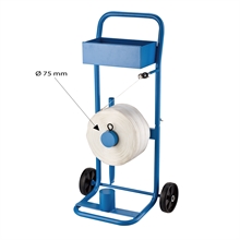 Corded polyester mobile strapping dispenser - 