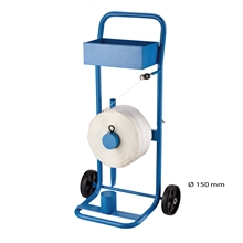Corded polyester mobile strapping dispenser - 
