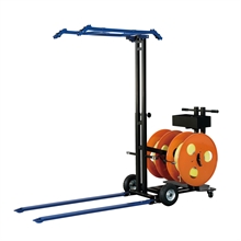 Mobile pallet strapping machine for PP and PET strap - 