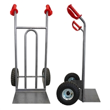 Steel truck with straight frame and open handle 250 kg - 