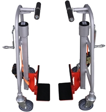 Twin aluminium lifting hand truck 550 kg - 