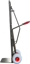 Open-handle produce hand truck with solid toe plate 250 kg - 