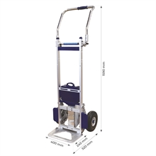 Powered stair climbling sack truck with brakes 170 and 200 kg - 