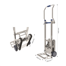 Powered stair climber sack truck 70 kg - 