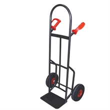 Steel sack truck with fixed plate 300 kg - 
