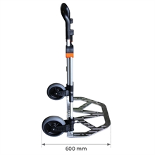 Aluminium folding collapsible sack truck 200 kg - 