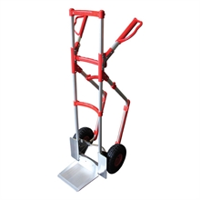 Aluminium keg sack truck with folding plate 300 kg - 