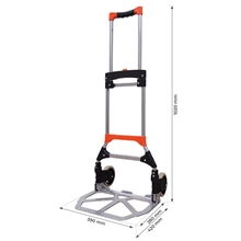 Aluminium folding  collapsible sack truck 80 kg - 