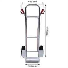 Budget aluminium sack truck 150 kg - 