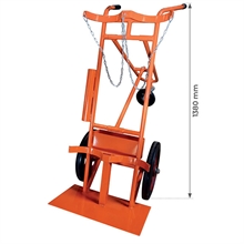 Gas cylinder hand truck (2 cylinders) - 