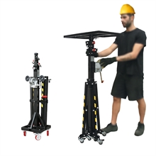 Manual telescopic lifting tower 85 to 280 kg - 