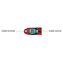 Manual Silent Pallet Truck 2500kg - 