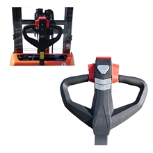 Electric stacker with AGM battery and 1300 kg load capacity - 