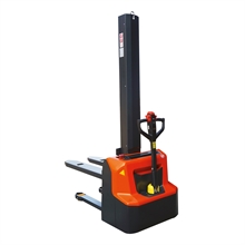 Lithium electric stacker with beam mast 1200 kg - 