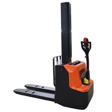 1,200 kg electric stacker with AGM battery, mono mast and initial lift - 
