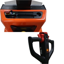1,200 kg electric stacker with AGM battery, mono mast and initial lift - 