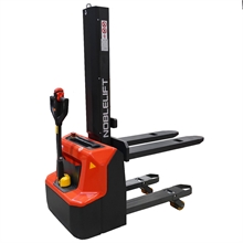 Lithium electric stacker with beam mast 1200 kg - 