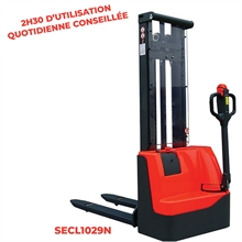 Electric stacker 1000 kg - 