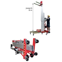 Manual winch lifter 200 to 400 kg - 