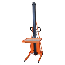 Semi-electric work positioner stacker 250 kg - 