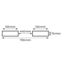 Counterbalance shop crane 550 and 750 kg - 