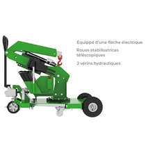 Electrohydraulic stabiliser kit for MGE400 - 