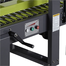 Semi-automatic side-belt case sealer for cartons - 