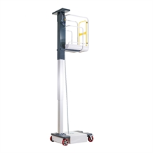 Motorized Mini Mast Lift with 4950 mm working height - 
