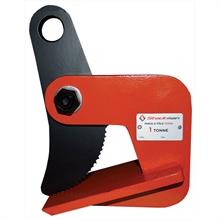 Horizontal plate clamp (5 mm minimum thickness) 1000 and 2000 kg - 