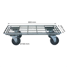 Mesh platform dolly 400 kg - 