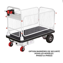 Powered platform trolley 200 and 400 kg - 