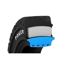 Stellana Power lock non marking forklift tire - 