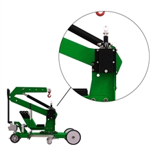 Side-mounted double-action hand pump for MF450 and MG400 - 