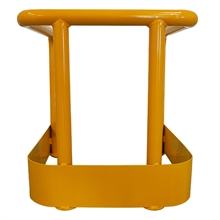 Poteau de sécurité diamètre 50 mm dimensions 600 x 600 x 650 mm - 