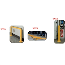 Safety bollard and machine and rack guards - 