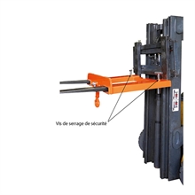 Forklift hoisting hook 1500 to 3000 kg - 