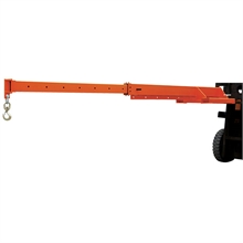 Extendable forklift jib 3000 kg - 