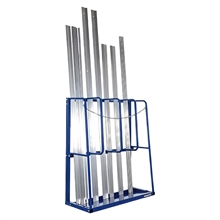 Extendable Vertical Storage Rack for Bars 1818 kg - 