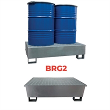 Spill containment pallet 950 to 1440 kg - 