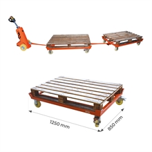 Pallet dolly 1000 kg - 