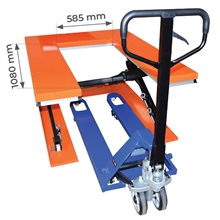 U-shaped electric lift table 1000 and 1500 kg - 