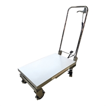 Aluminium manual lift table 100 kg - 