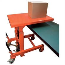 Manual lift table as adjustable workbench 900 kg - 