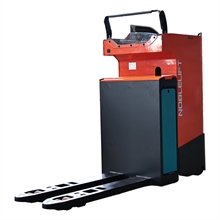 Stand-on/lean-on high-speed ride-on electric pallet truck 2000 kg - 