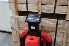 Electric lithium pallet truck with weighing system and printer 2000 kg - 